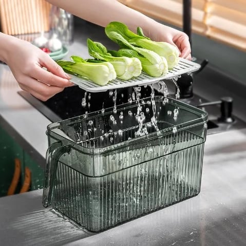 🌈💫Last Day Promotion-SAVE 49% OFF🌈💫-Unbreakable kitchen storage Basket (Add 2/3/4 to your shopping cart)